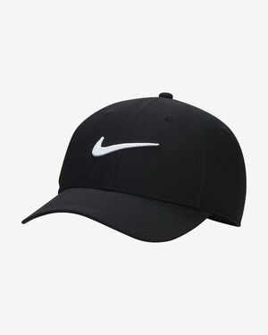 Nike Dri Fit Club Structured Swoosh Golf Cap Size S/M Black FB5625 010 New